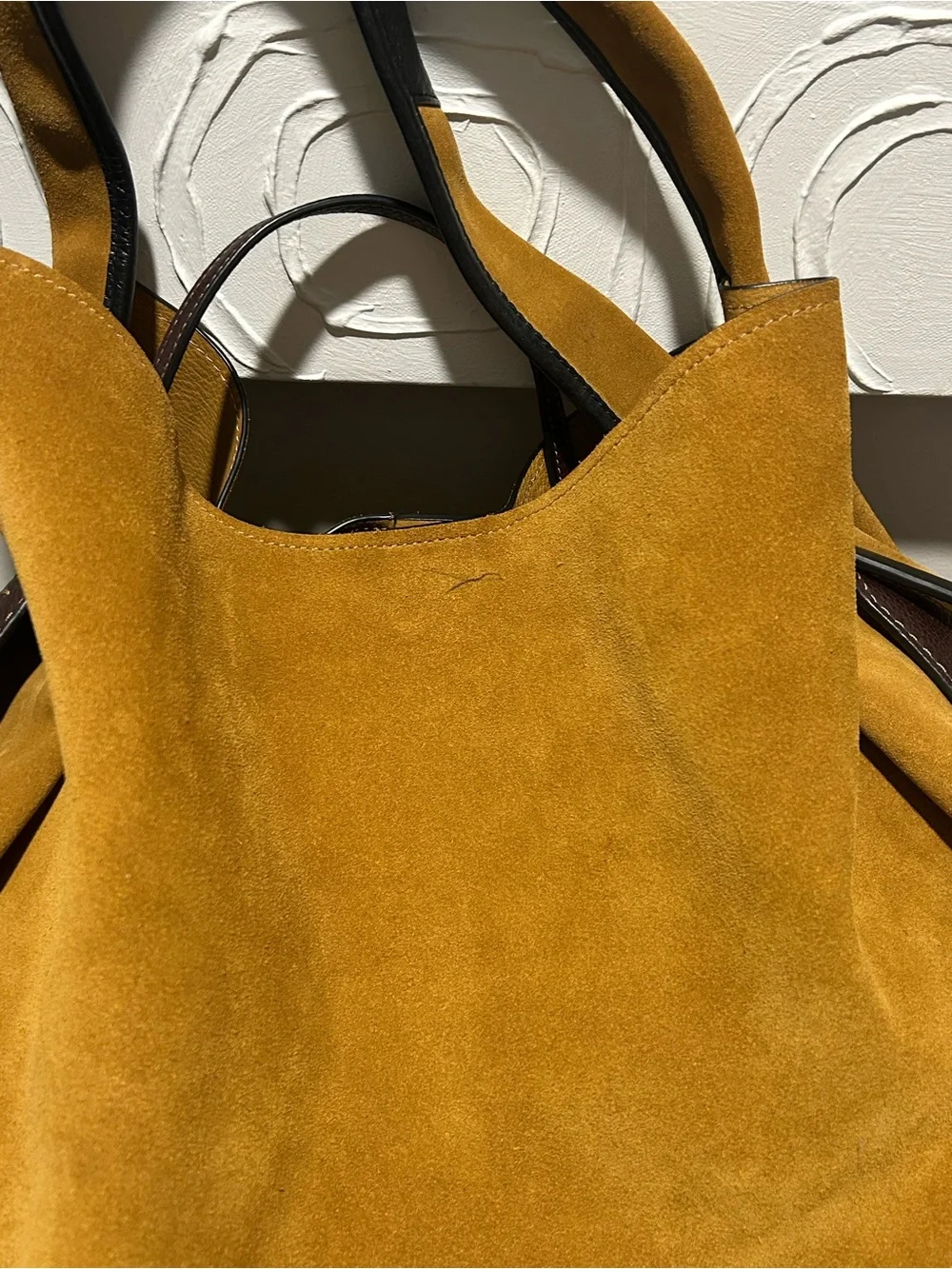 COACH Suede Hobo Bag